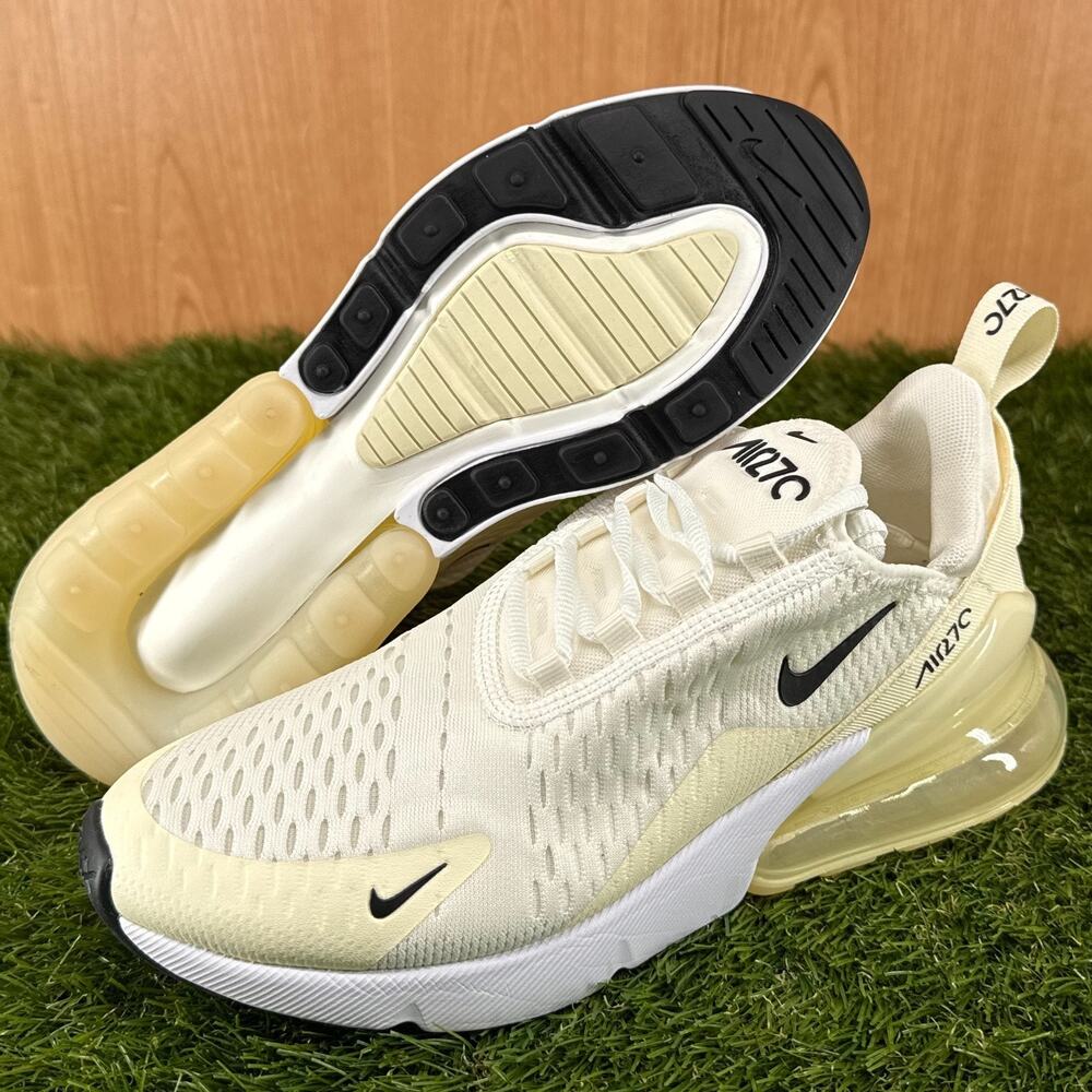 Nike Air Max 270 Sail Coconut Milk AH6789-124 Women’s 7.5 / Men’s 6 NWOB